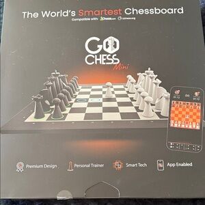 Mini Smart Chessboard - Black and White